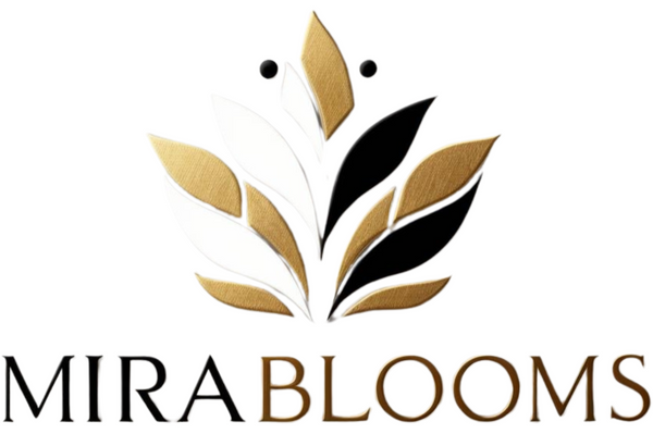 Het logo van MireBlooms